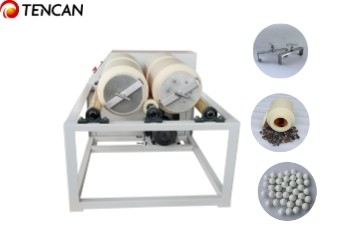 Υπηρεσία κάλυψης σκόνης Tencan Four Working Position Jar Ball Mill Προσαρμόσιμη
