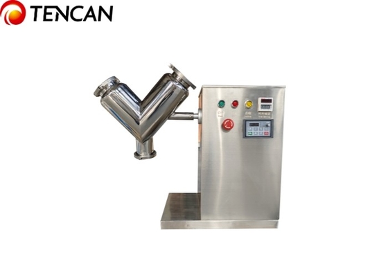 10-50rpm V-5 Mini 5L V σχήμα μηχανή ανάμειξης σκόνης για ανάμειξη εγγυημένη