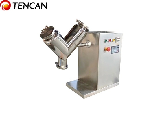 10-50rpm V-5 Mini 5L V σχήμα μηχανή ανάμειξης σκόνης για ανάμειξη εγγυημένη