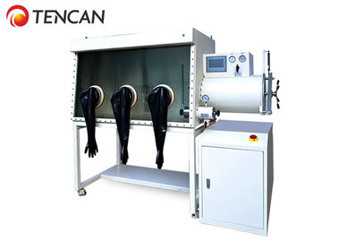 Κιβώτιο εργαστηριακών γαντιών αδρανούς αερίου με το σύστημα 1200x1000x930mm καθαρισμού αίθουσα