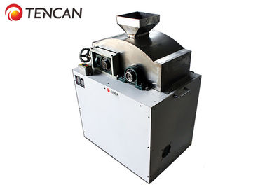 Διπλός θραυστήρας ρόλων TENCAN με την ικανότητα 300kg κυλίνδρων ανοξείδωτου ανά ώρα