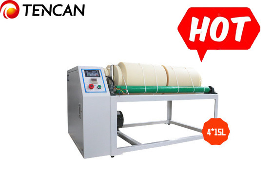 Ρολίνγκ Μπόλ Γκρίντερ Γράσο Mill Machine Price με εξατομικευμένο Serices Dust Cover / Hand Gear 220V 1.5KW 4*15L