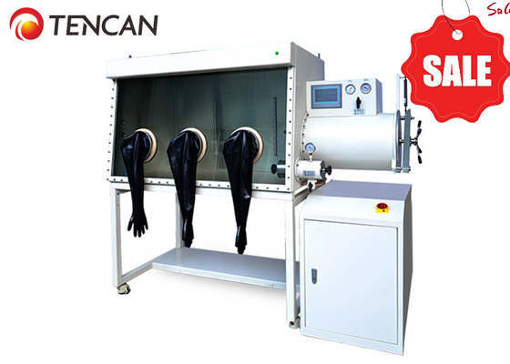 GBP1200D-8 Αδιάλειπτος διπλής όψεως εργαστήριο γάντι 8 θύρες σύστημα διαχείρισης αερίου για ακριβή έλεγχο οξυγόνου