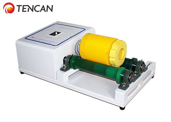 Ελέγχος συχνότητας 5L Roll Ball Mill Σύστημα συμπαγής υγρής/ξηρής άλεσης με ομοιόμορφη απόδοση σκόνης και ταχύτητα περιστροφής 60-570 RPM