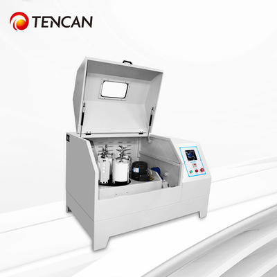 Λιθιογενής μπαταρία Τενκάν 3D Ball Mill. Omnidirectional κίνηση για NMC / LFP / Si ανόδου, κενό & ψύξη Προαιρετική