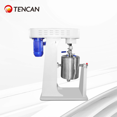 Το Tencan 20L Light Stirred Ball Mill με Alumina Ceramic Liner amp Water Jacket για εξαιρετικά λεπτή μείωση μεγέθους σωματιδίων