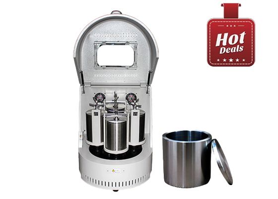 XQM-10A 10L Ημικυκλικός Εργαστηριακός Μυλόπετρα 70-580 RPM