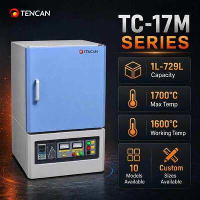 1700°C Lab Sintering Furnace Muffle Furnace for Ceramic Sitining and Thermal Processing
