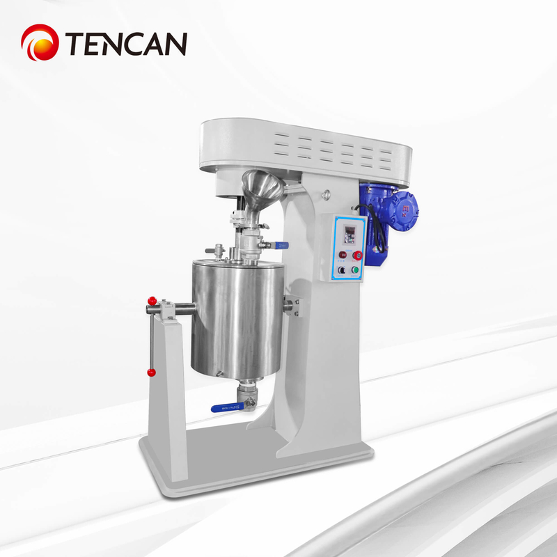 Το Tencan 20L Light Stirred Ball Mill με Alumina Ceramic Liner amp Water Jacket για εξαιρετικά λεπτή μείωση μεγέθους σωματιδίων