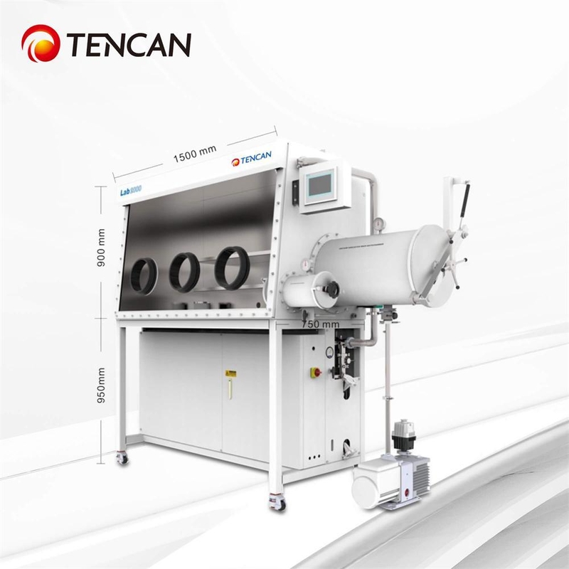 TENCAN GBP750S-3 Θάλαμος Γαντιών Καθαρισμού για Αφαίρεση Οξυγόνου και Νερού