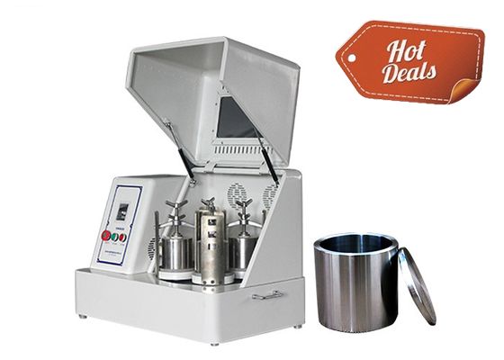 Τενκάν 6L Ατσάλινο τετραγωνικό κάθετο πλανητικό σφαιρικό μύλο για εργαστηριακή άλεση σκόνης