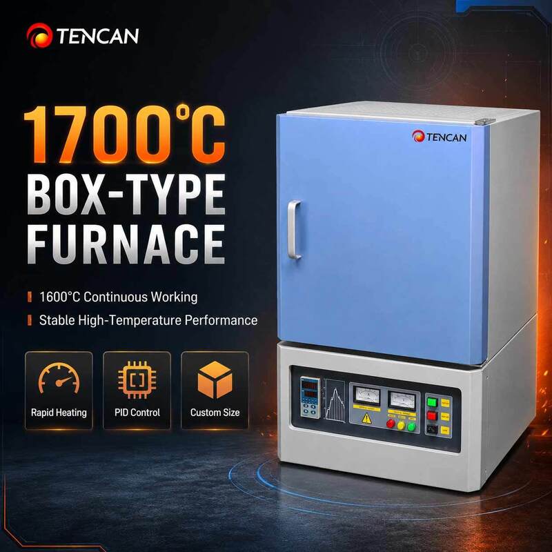 1700°C Lab Sintering Furnace Muffle Furnace for Ceramic Sitining and Thermal Processing