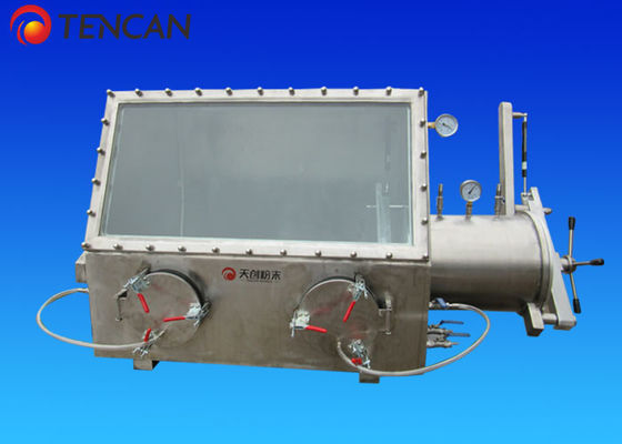 0-0.1MPa χημικός εργαστηριακός εξοπλισμός SS PMMA 600mm κιβωτίων γαντιών