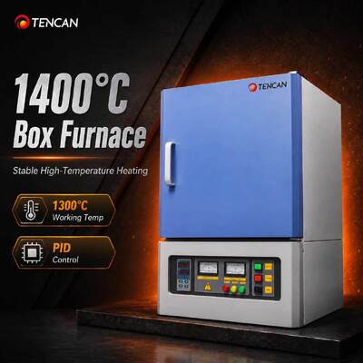Εργαστηριακός κλίβανος 1400°C για τέφρα, ανόπτηση και δοκιμή υλικού